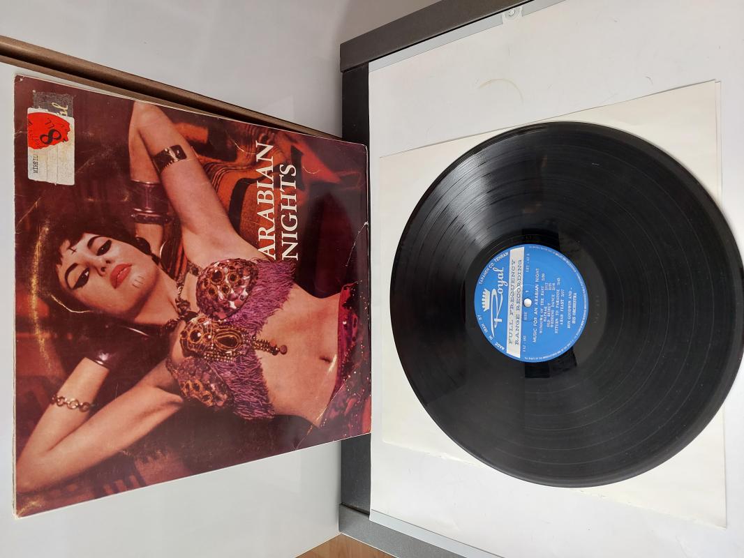 Ron Goodwin And His Concert Orchestra - Music For An Arabian Night - İran Dönem Basım LP 33 lük Plak