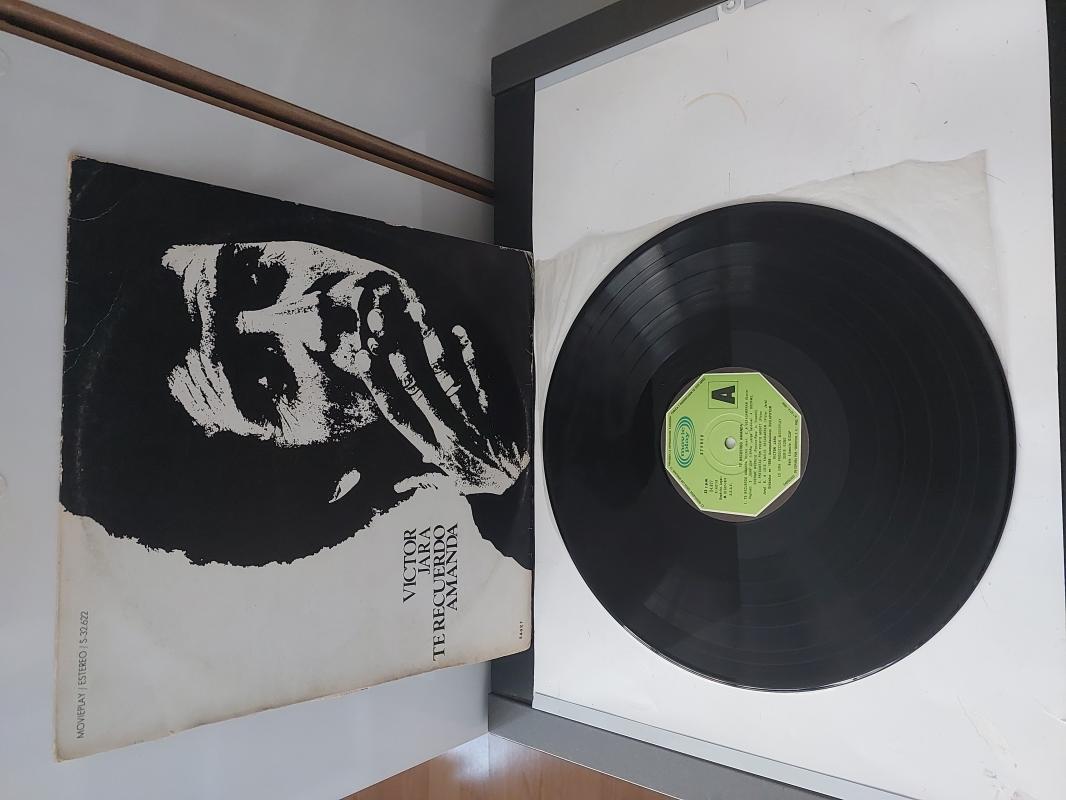 Victor Jara – Te Recuerdo Amanda - 1974 İspanya Basım Albüm - 33 lük LP Plak