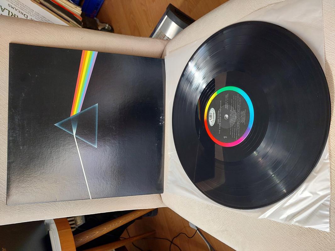 Pink Floyd - The Dark Side Of The Moon - 1973 USA Basım LP Albüm- 33 Lük Plak