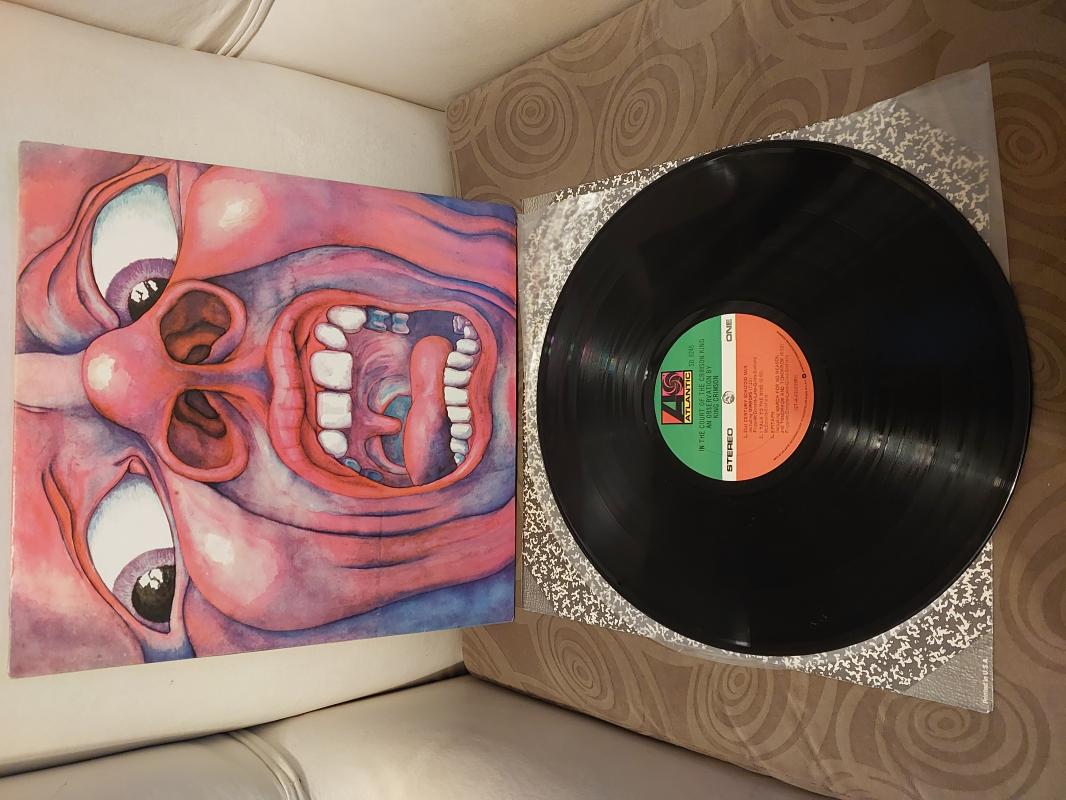 King Crimson – In The Court Of The Crimson King - 1969 USA Basım LP Album Plak