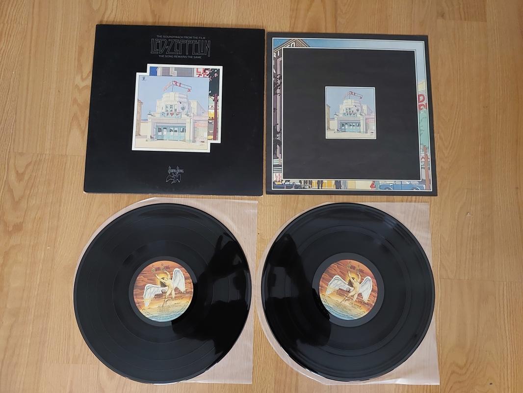 Led Zeppelin –  (Soundtrack) The Song Remains The Same - 1976 Japonya Basım - 33 lük Double LP Plak