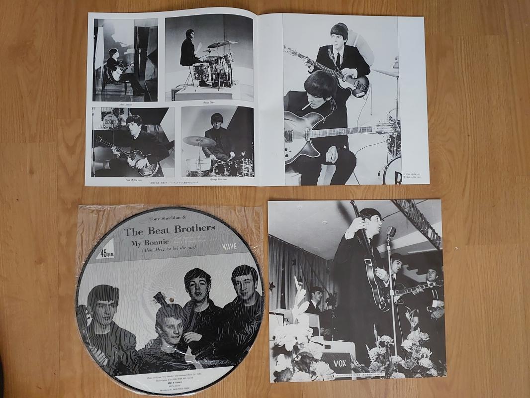 The Beatles - Tony Sheridan & The Beat Brothers – My Bonnie -Japonya Basım 45 ’lik Maxi Single Plak