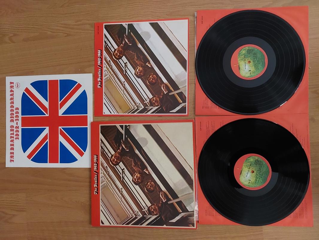 The Beatles – 1962-1966 - 1973 Japonya Basım Double 33 Lük Plak 2XLP Albüm