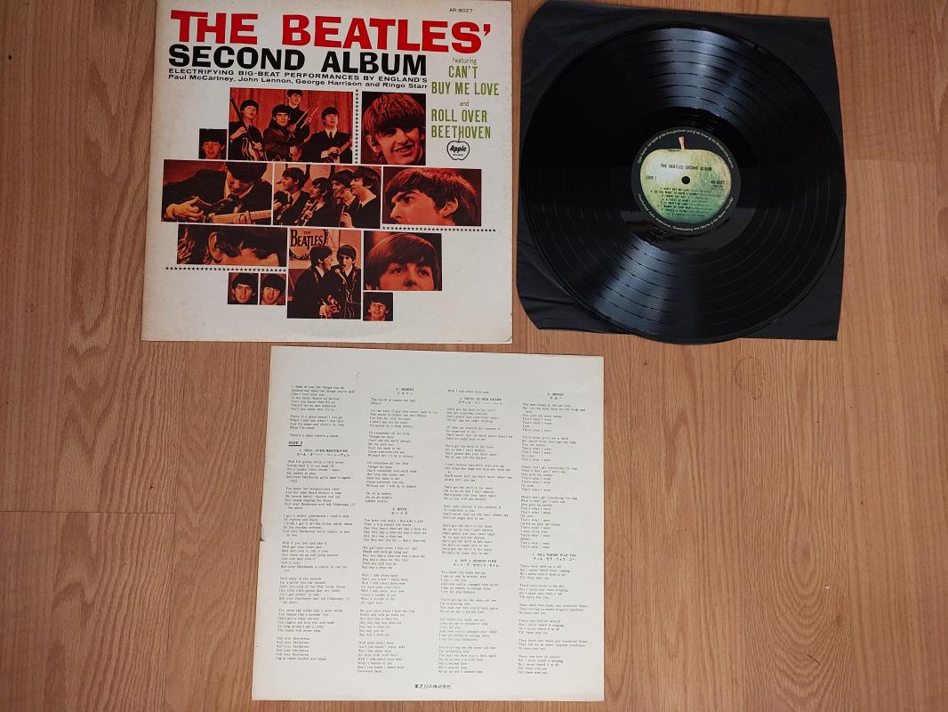 The Beatles – The Beatles’ Second Album - 1970 Japonya Basım 33 Lük LP Albüm Plak