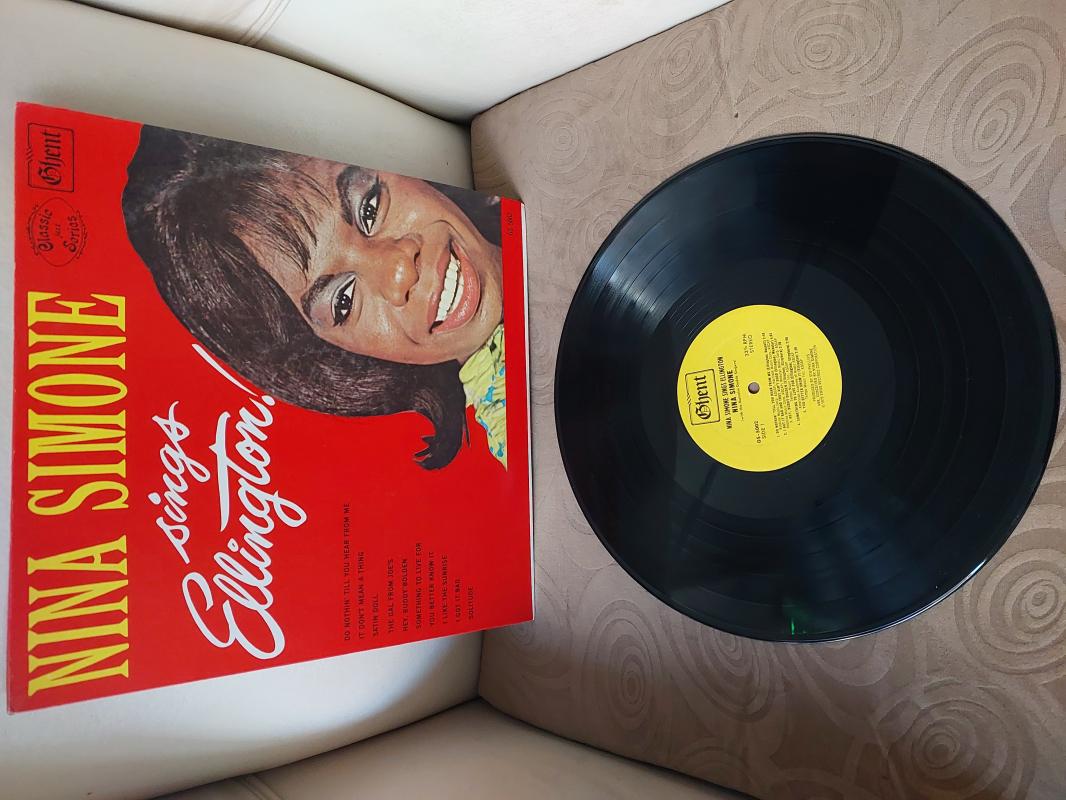 Nina Simone – Nina Simone Sings Ellington - 1979 USA Basım Albüm-33 lük LP Plak