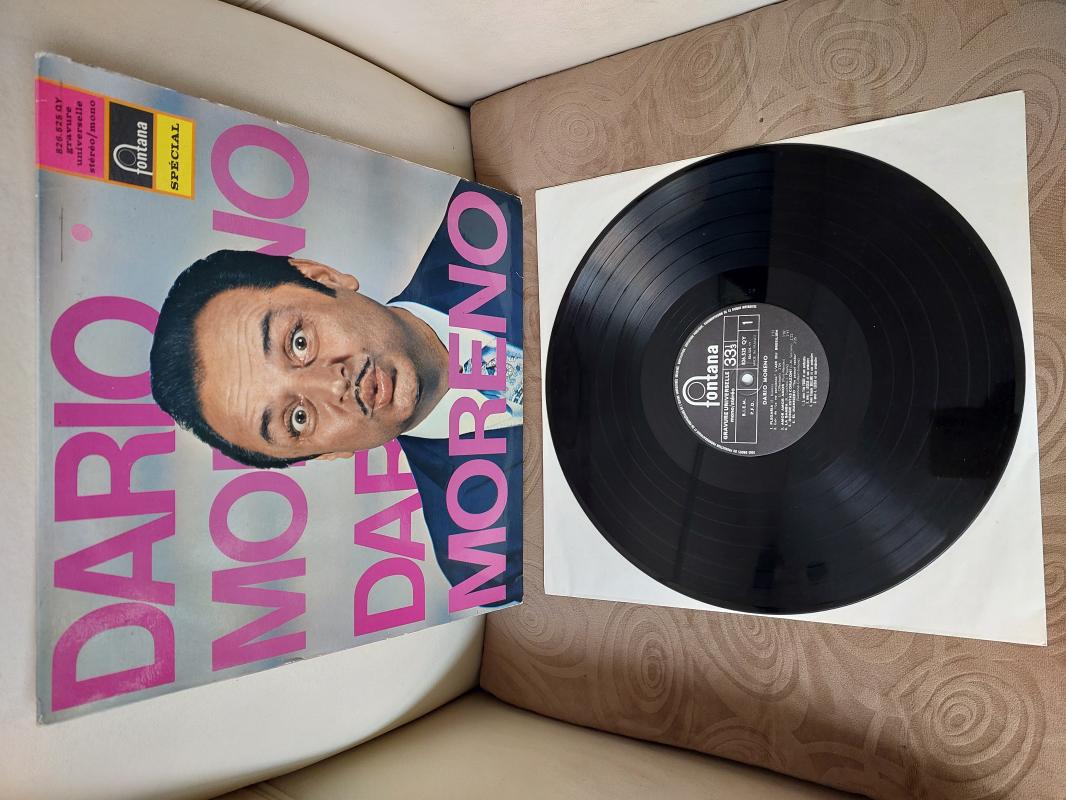 Dario Moreno – Dario Moreno - 1970 Fransa Basım Album - LP Plak