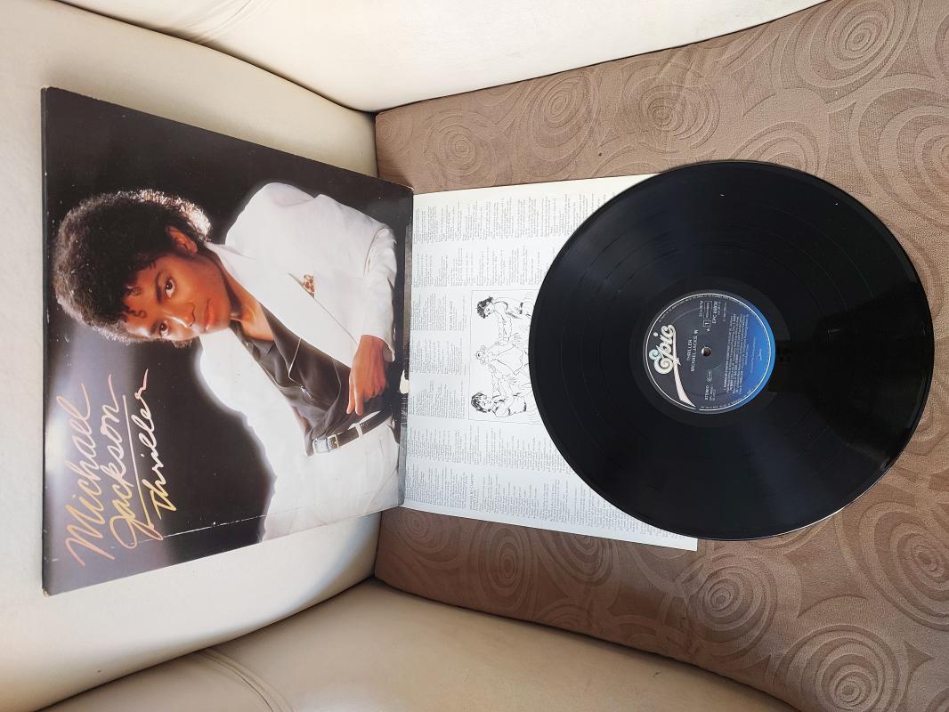 Michael Jackson – Thriller - 1982 Hollanda Basım Albüm - LP Plak