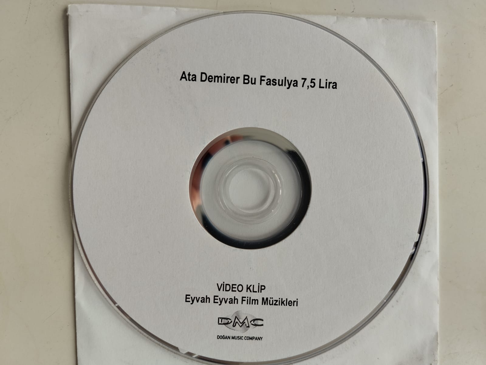 Ata Demirer  / Bu Fasulya 7.5 Lira - Türkiye Basım - 2. El CD, Single , Promo, Video Klip