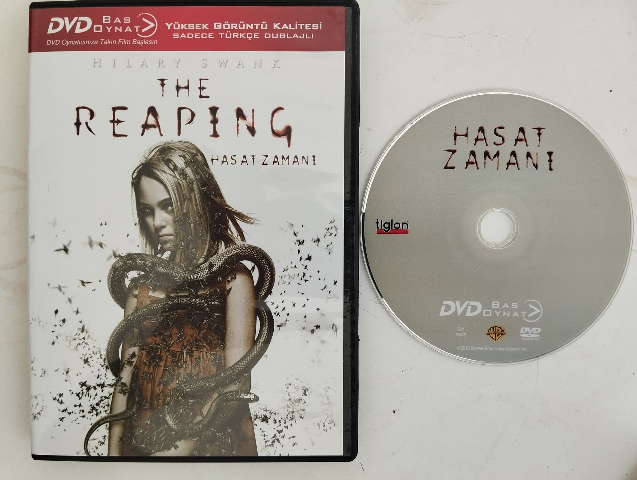 The Reaping : Hasat Zamanı - Hilary Swank - 2. El DVD ( Bas Oynat)