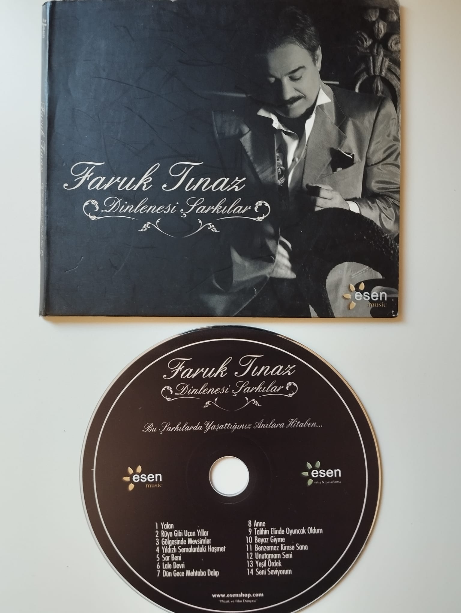 Faruk Tınaz – Dinlenesi Şarkılar  - 2007  Türkiye  Basım - 2. El CD Albüm