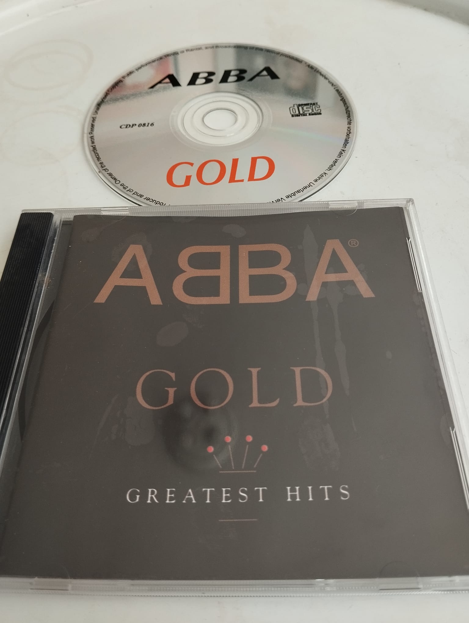 ABBA – Gold (Greatest Hits) - 1992 Avrupa Basım 2. El  CD Albüm