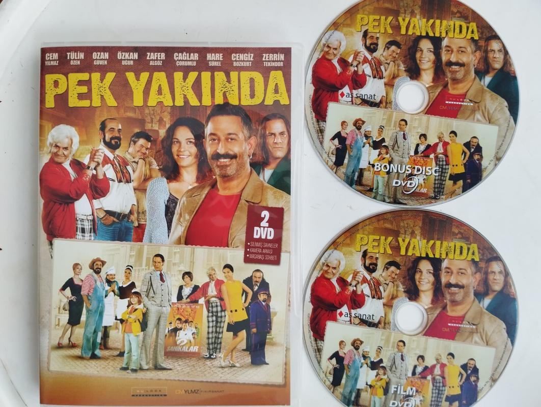 Pek Yakında  - Cem Yılmaz/ Ozan Güven - 2. El 2X DVD Film