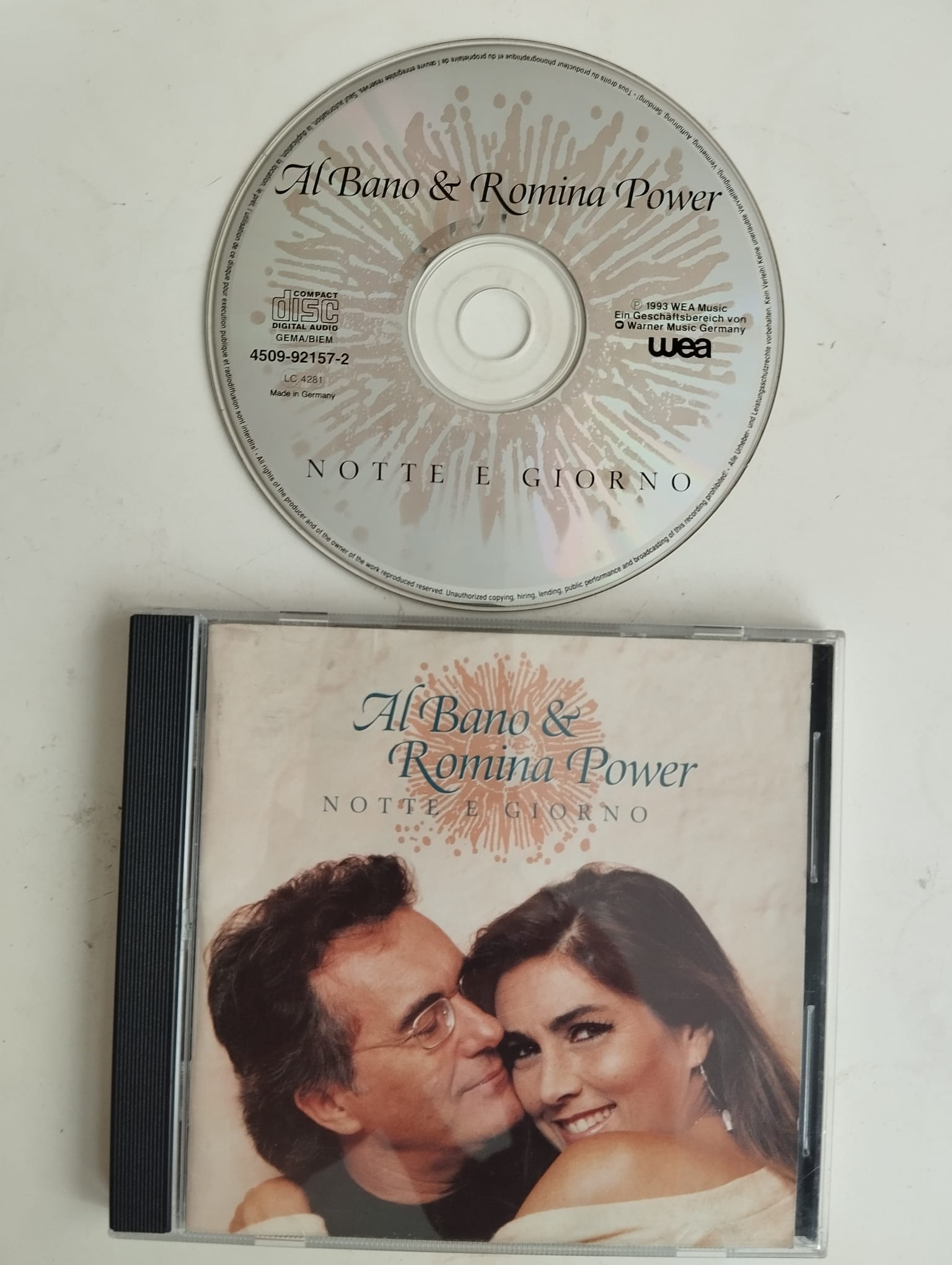 Al Bano & Romina Power – Notte E Giorno  - 1993  Avrupa Basım - 2. El CD Albüm