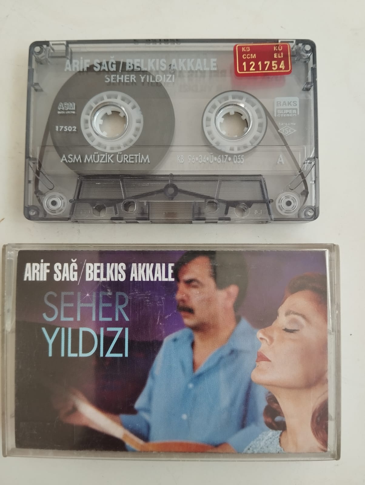 Arif Sağ, Belkıs Akkale – Seher Yıldızı - 1996  Türkiye Basım  2. El Kaset Albüm