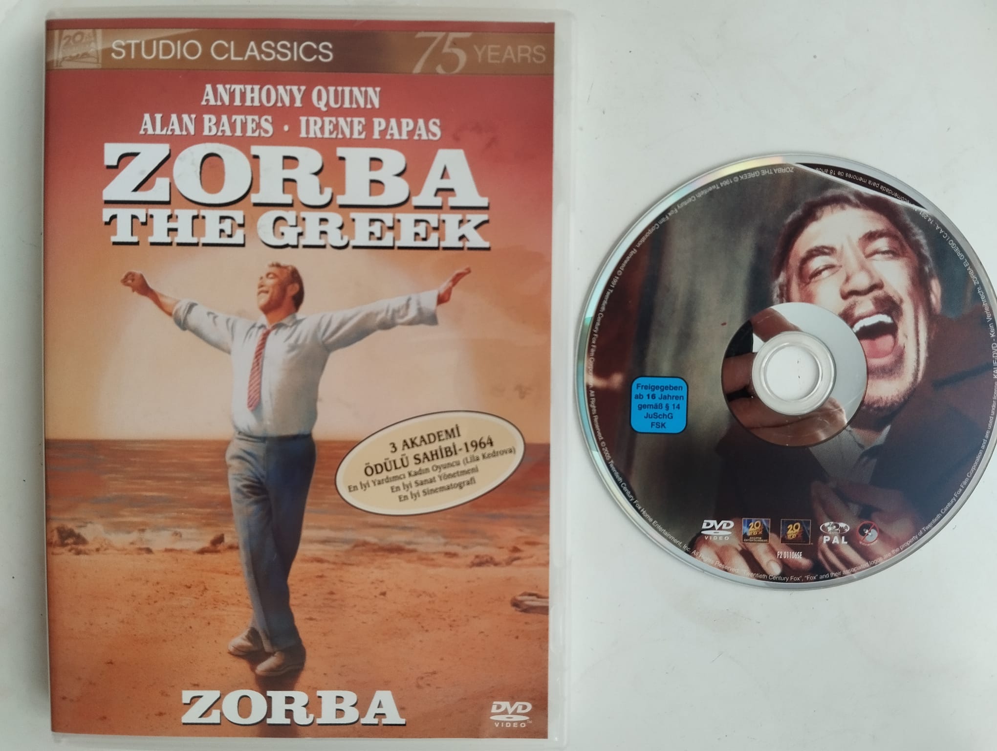 Zorba / The Greek - ( Anthony Quinn,Alan Bates ) - 2. El DVD Film