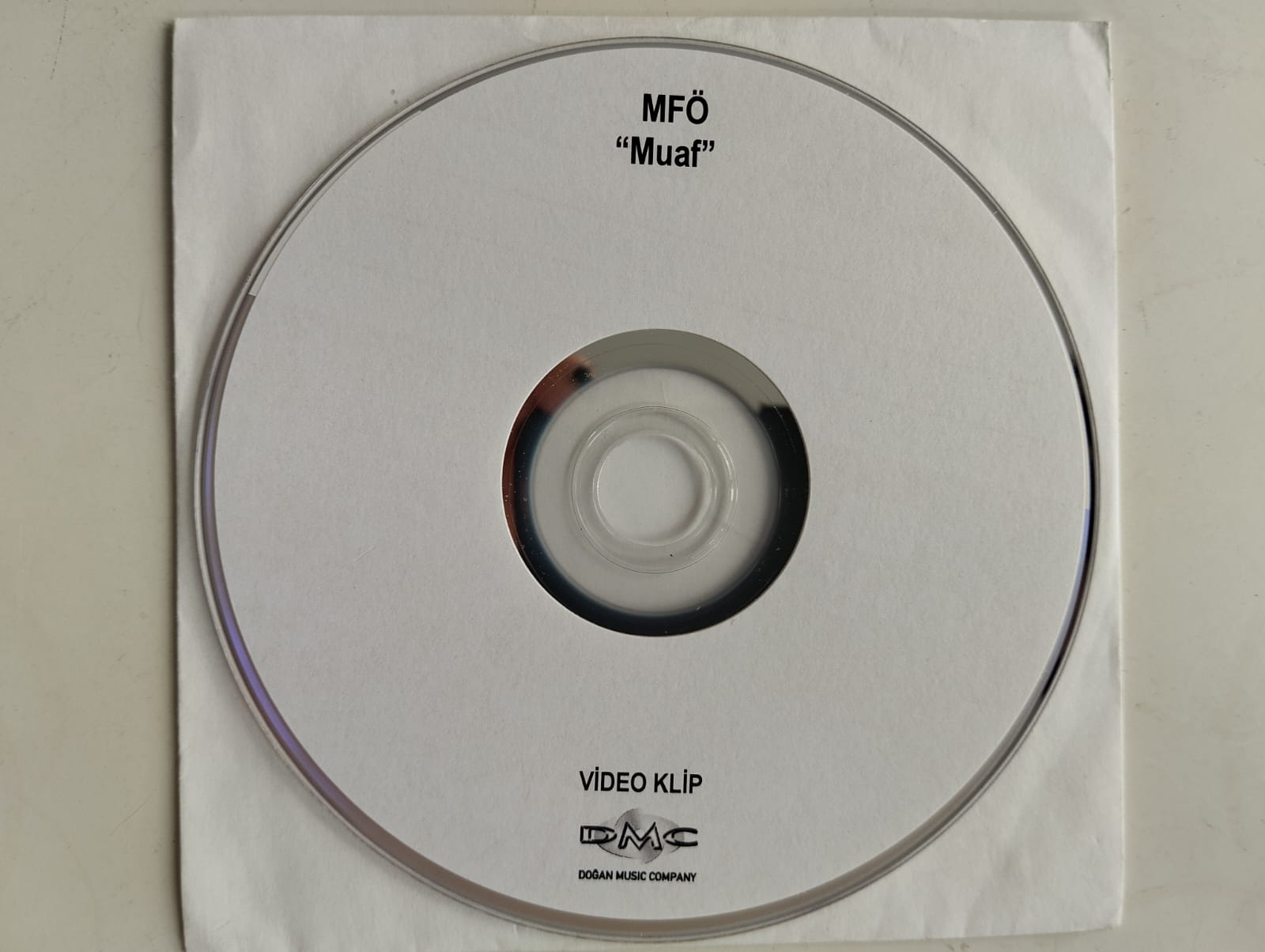 MFÖ  / Muaf - Türkiye Basım - 2. El CD, Single , Promo, Video Klip