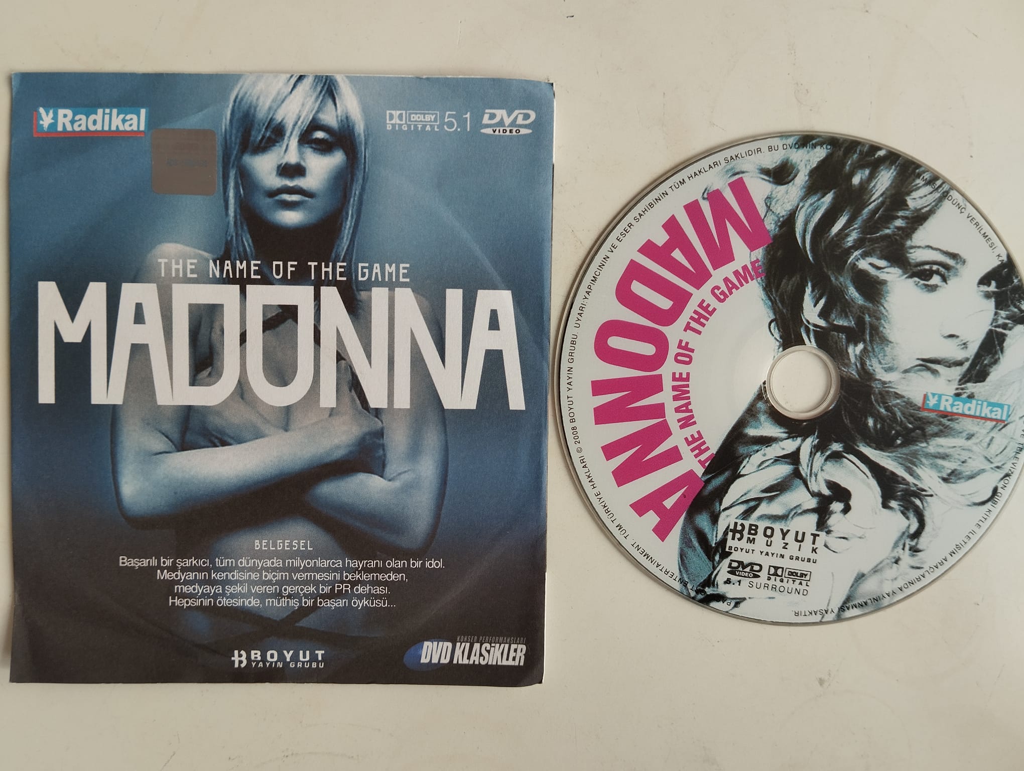 MADONNA - The Name of The Game - 2. El DVD Belgesel