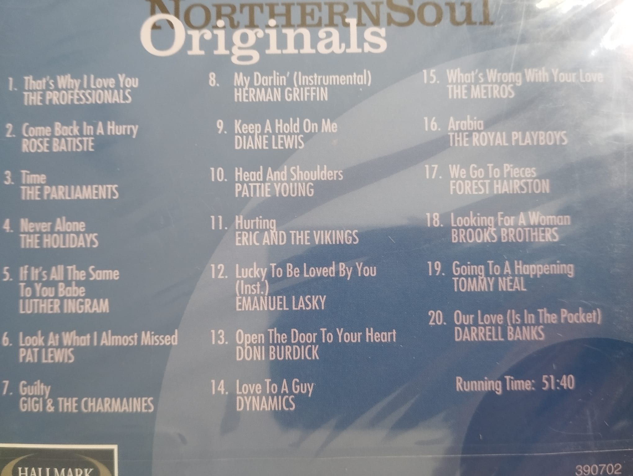 Northern Soul Originals  - İngiltere Basım - CD Albüm / Açılmamış Ambalajlı