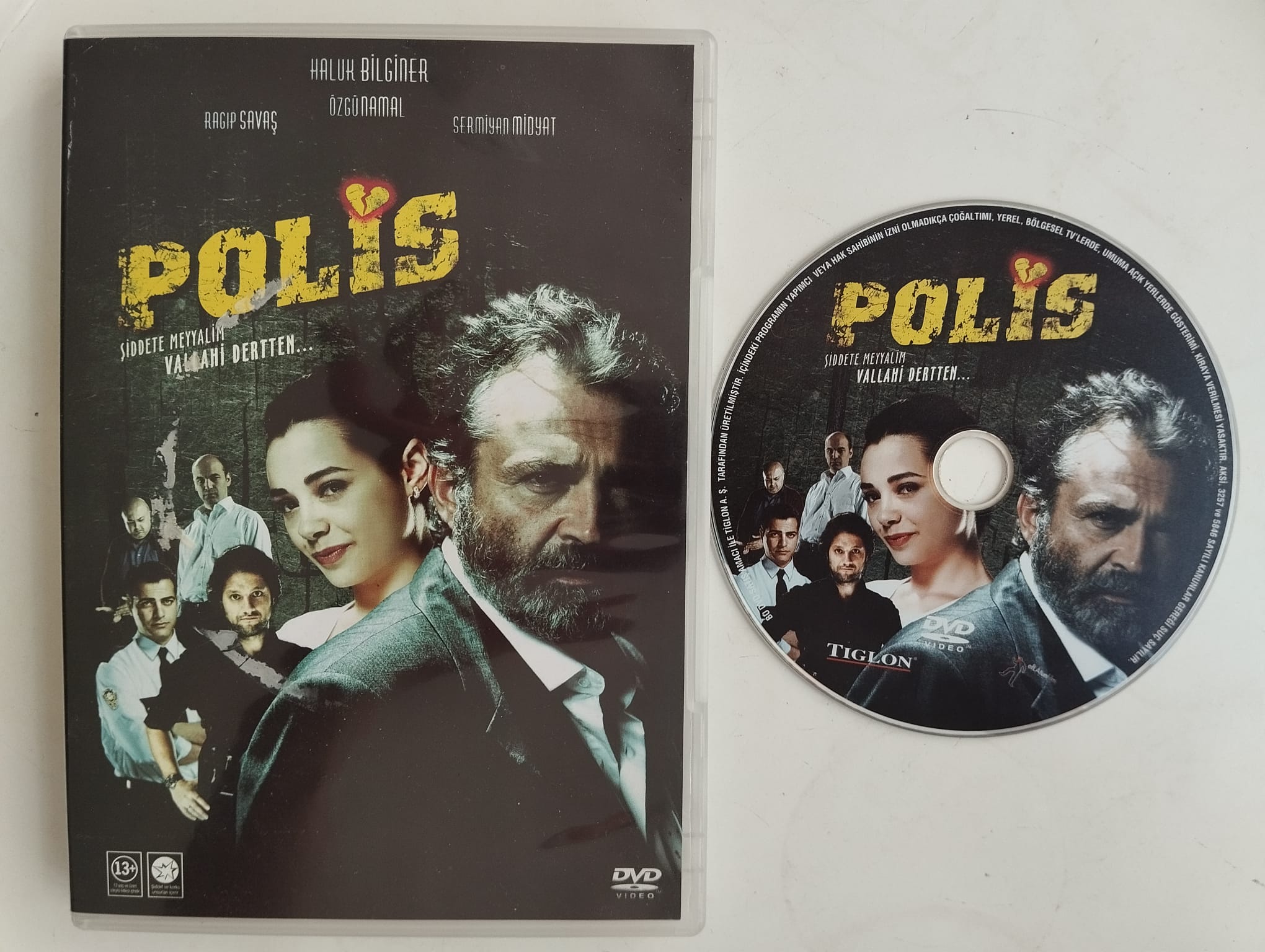 Polis  - Haluk Bilginer, Özgü Namal, Onur Ünlü  - 2. El  DVD Film