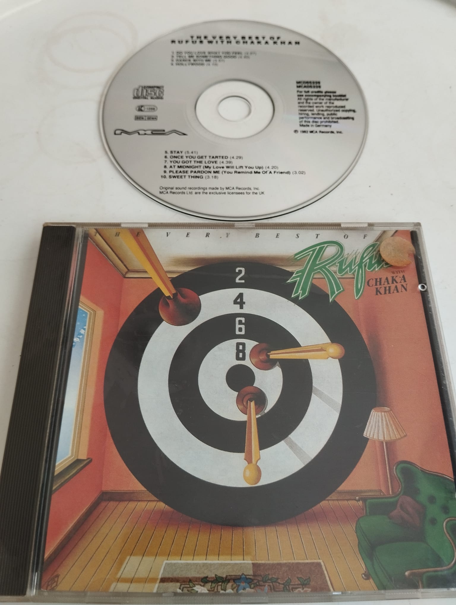 The Very Best Of Rufus With Chaka Khan - 1992 Almanya Basım 2. El  CD Albüm