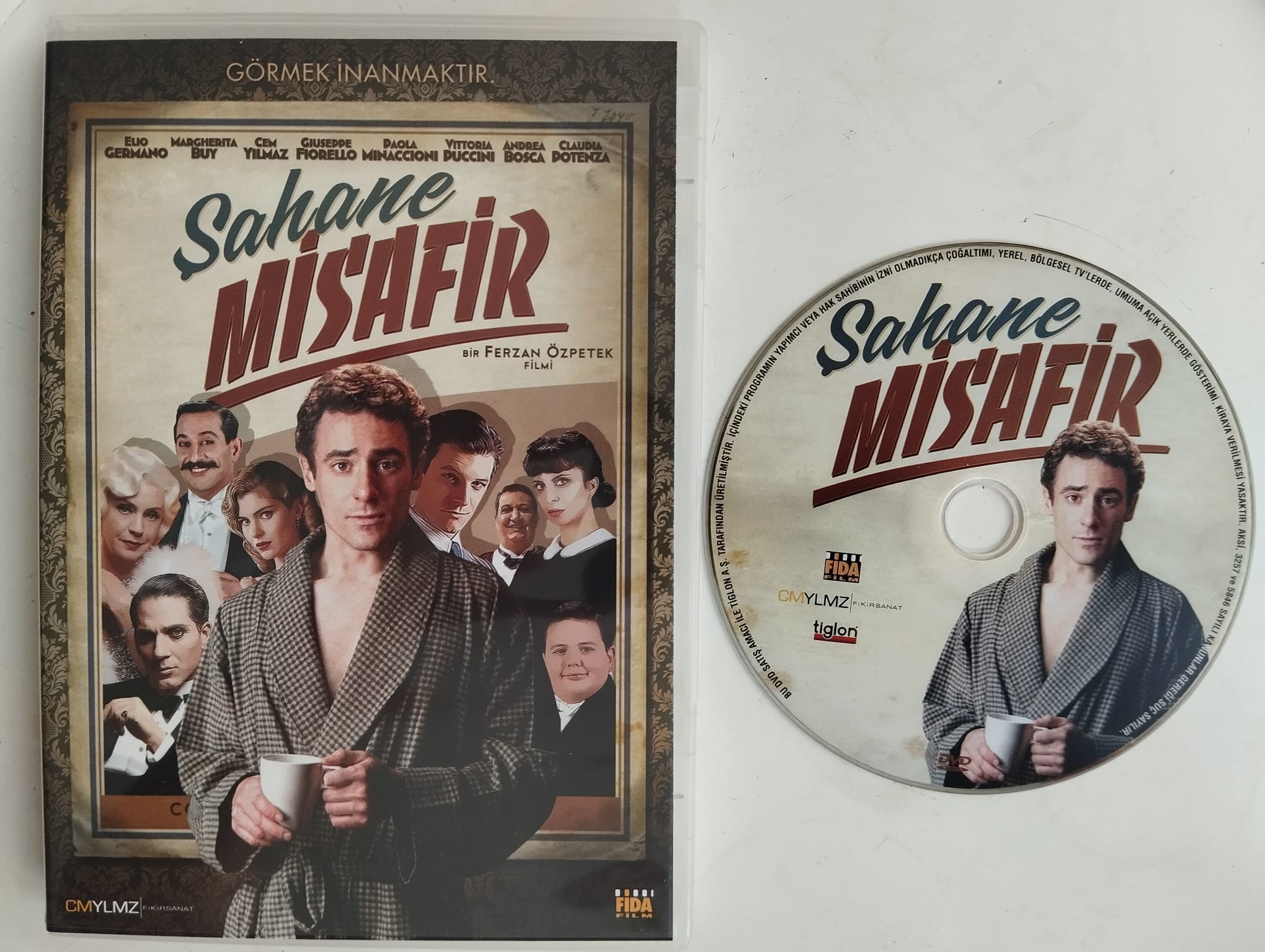 Şahane Misafir - Cem Yılmaz / Ferzan Özpetek Filmi- 2. El DVD Film