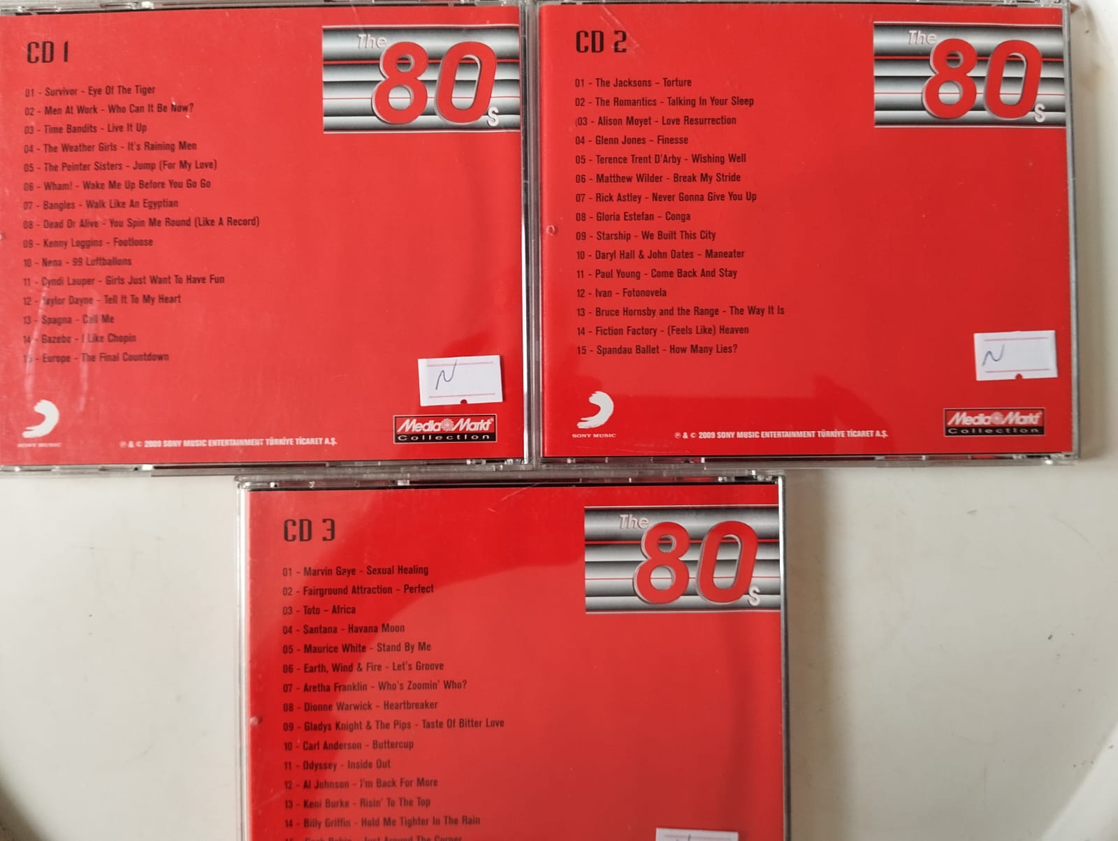 The 80s - 1996 Türkiye Basım  3XCD Albüm 2. EL