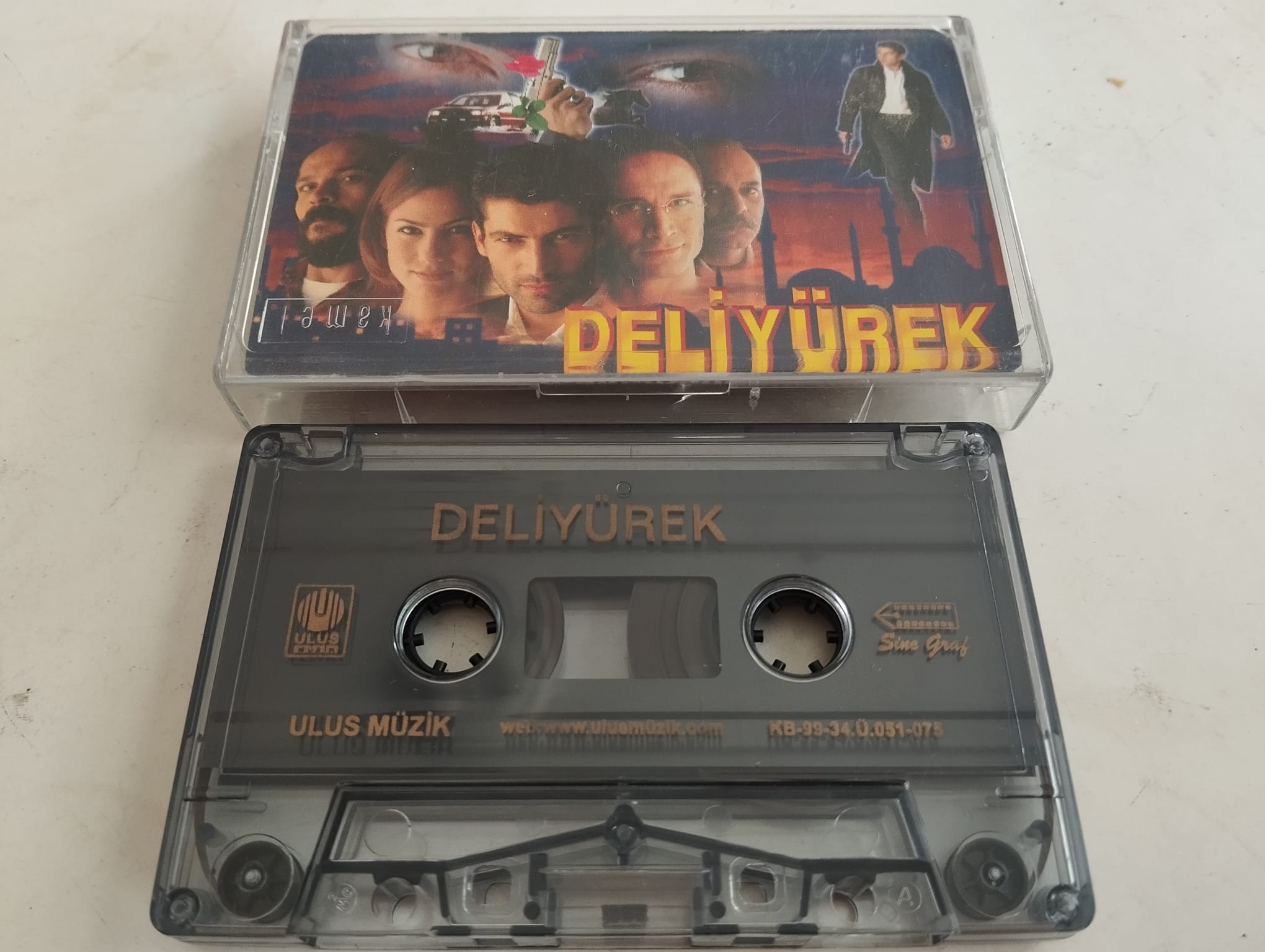 Deli Yürek - 1999  Türkiye Basım 2. El Kaset Albüm