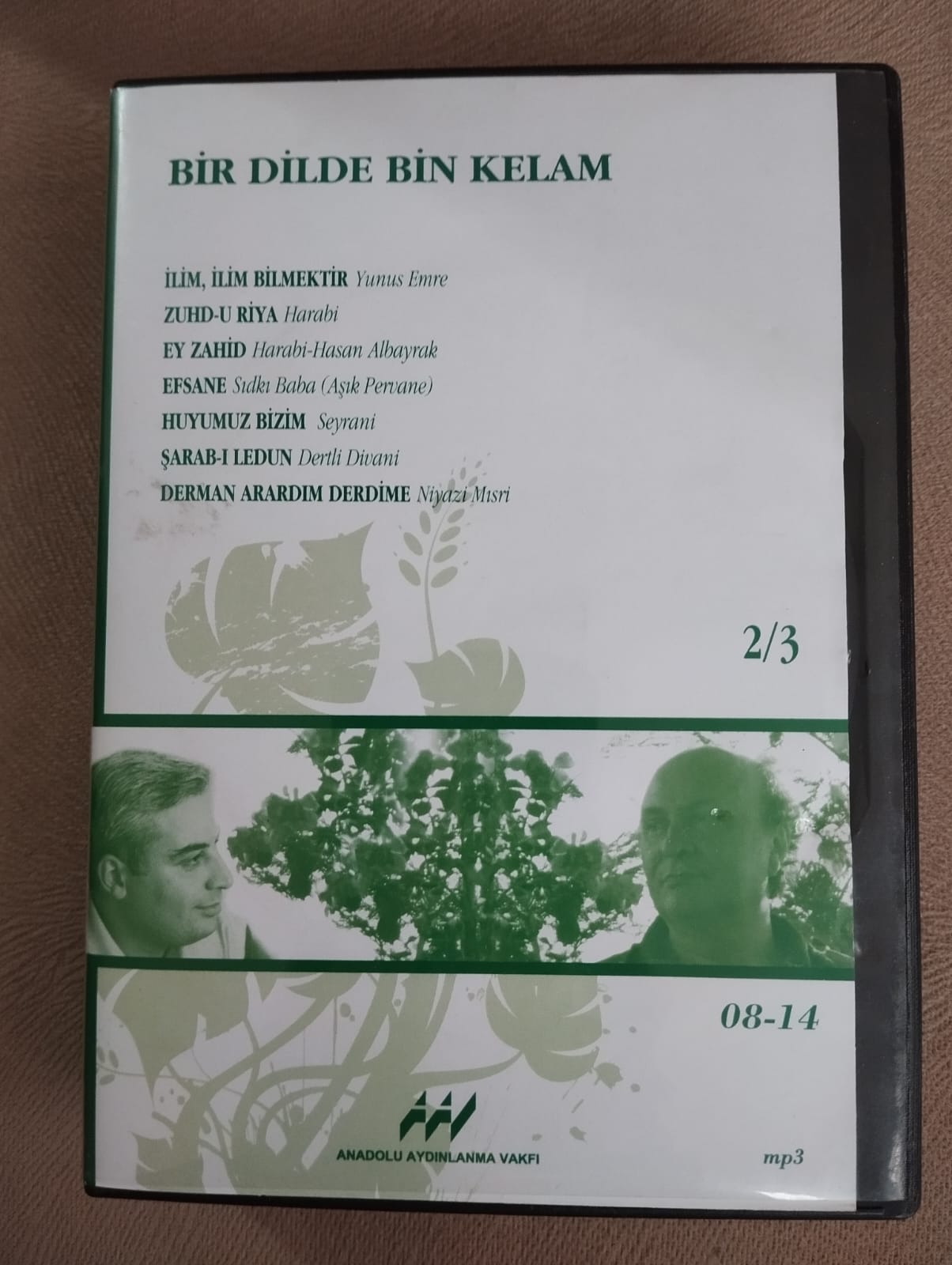 Bir Dilde Bin Kelam / 96.4 CEM RADYO -  Türkiye Basım -  2.El  7XCD