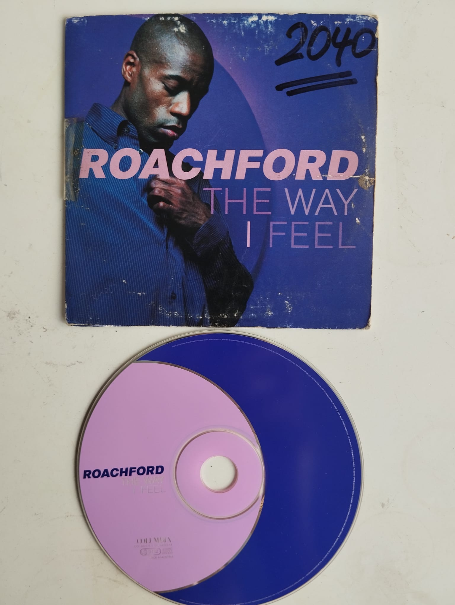 Roachford – The Way I Feel - 1997 Avrupa Basım  2. El CD, Single