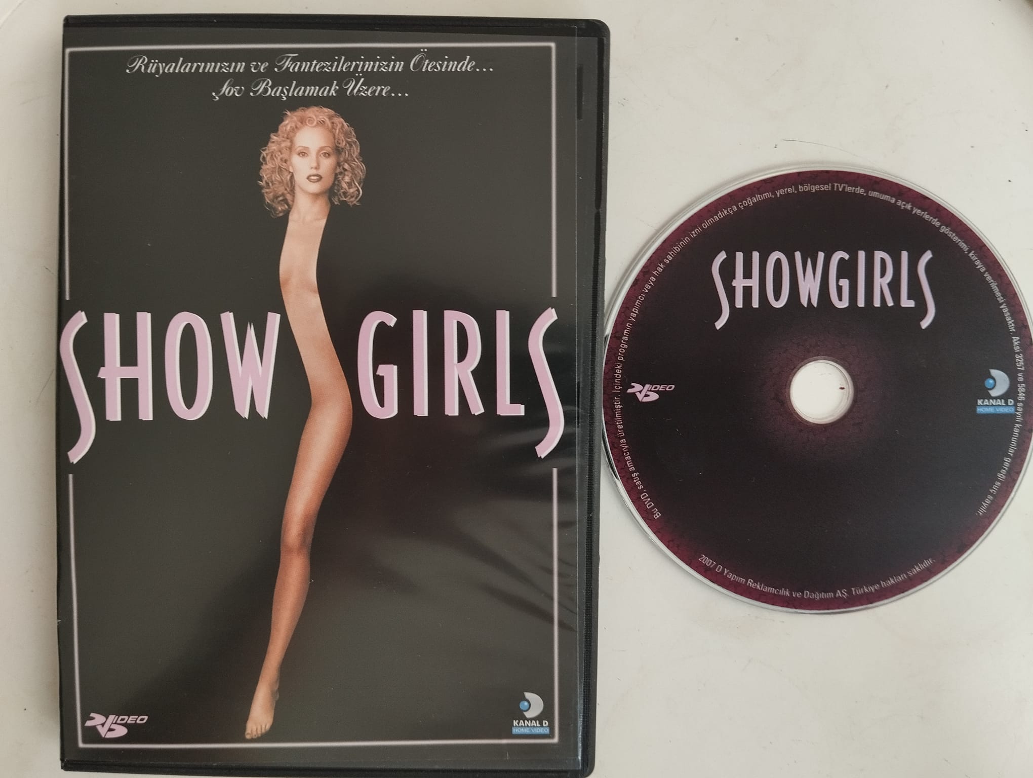 Show Girls  - Elizabeth Berkley - 2. El DVD Film