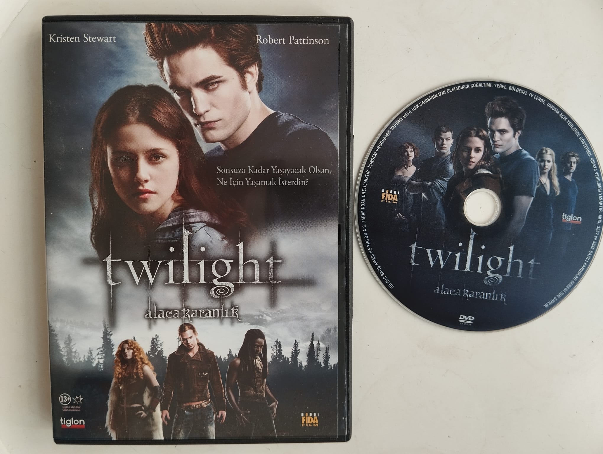 Alacakaranlık / Twilight - Kristen Stewart / Robert Pattinson - 2. El DVD Film