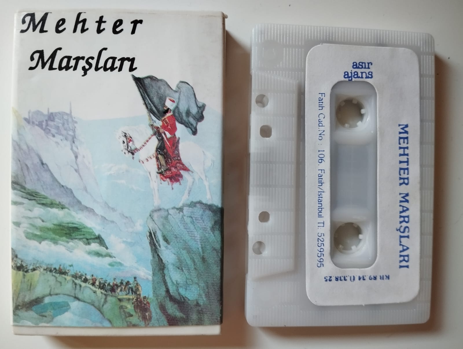 Mehter Marşları  - Türkiye Basım 2. El Kaset + Özel Kutulu