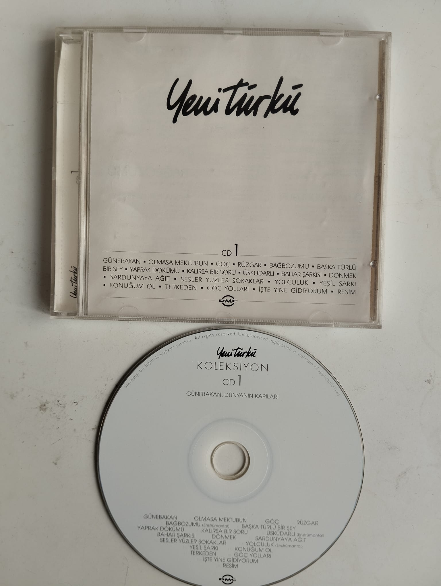 Yeni Türkü ‎/  Koleksiyon 1 - Türkiye Basım-  2. El CD Albüm