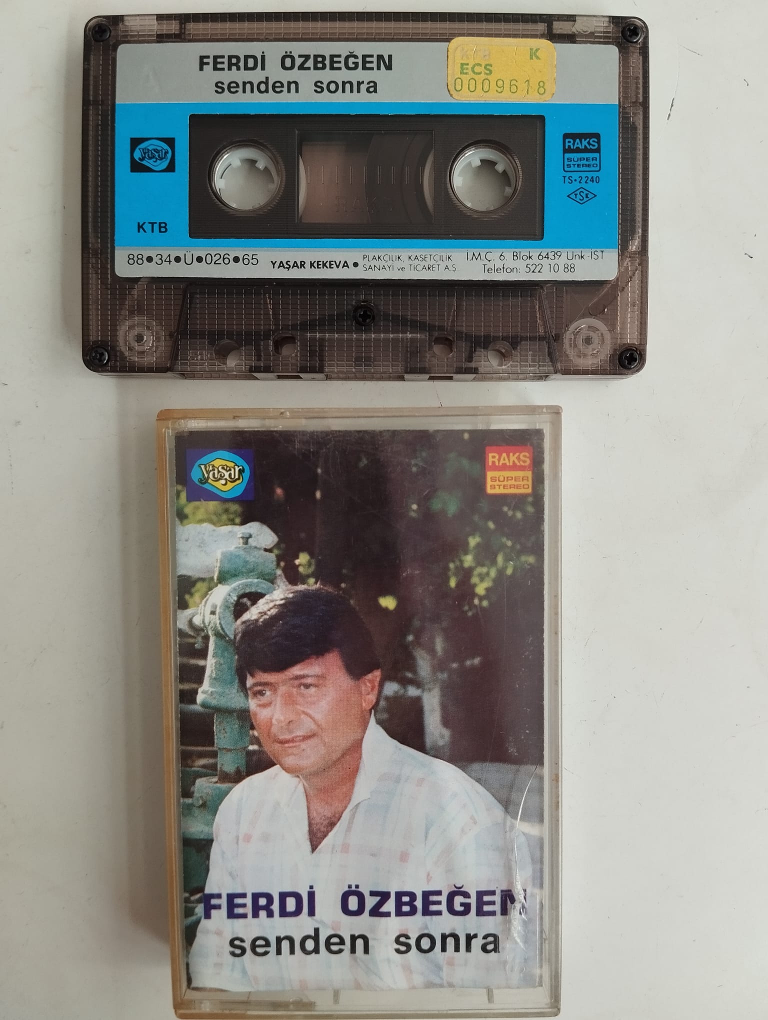 Ferdi Özbeğen – Senden Sonra - 1988  Türkiye Basım  2. El Kaset Albüm