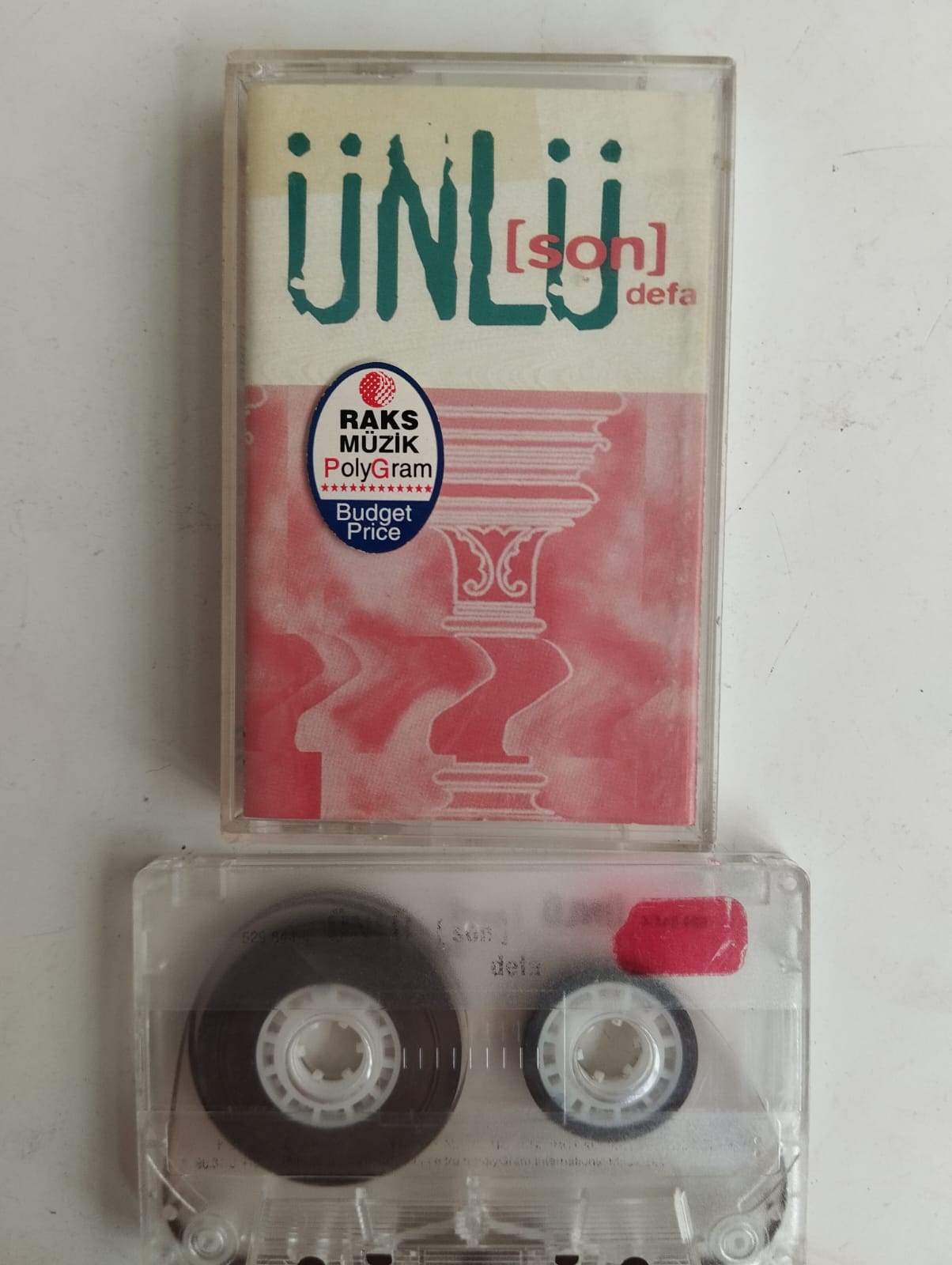 Ünlü – [Son] Defa - 1996 Türkiye Basım  2. El Kaset Albüm