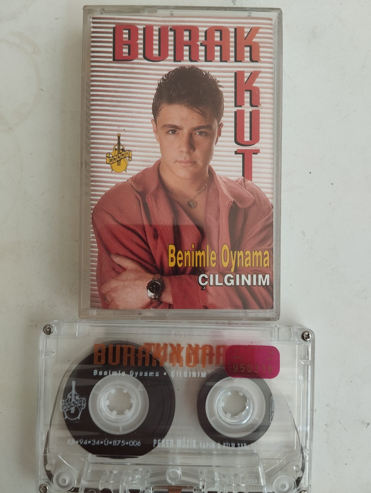 Burak Kut – Benimle Oynama - Çılgınım - 1994 Türkiye Basım 2. El Kaset