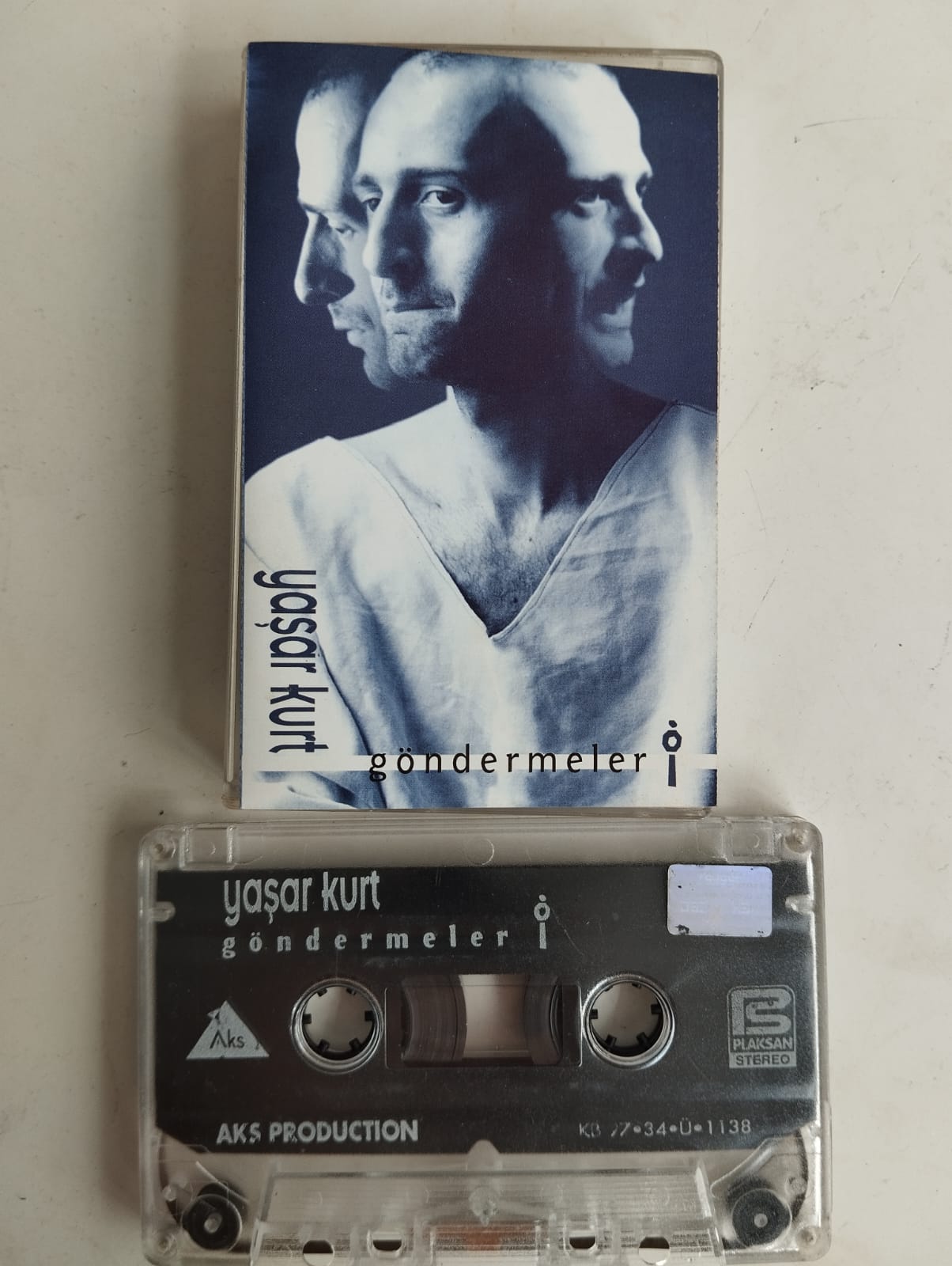 Yaşar Kurt – Göndermeler - 1997 Türkiye Basım  2. El Kaset Albüm