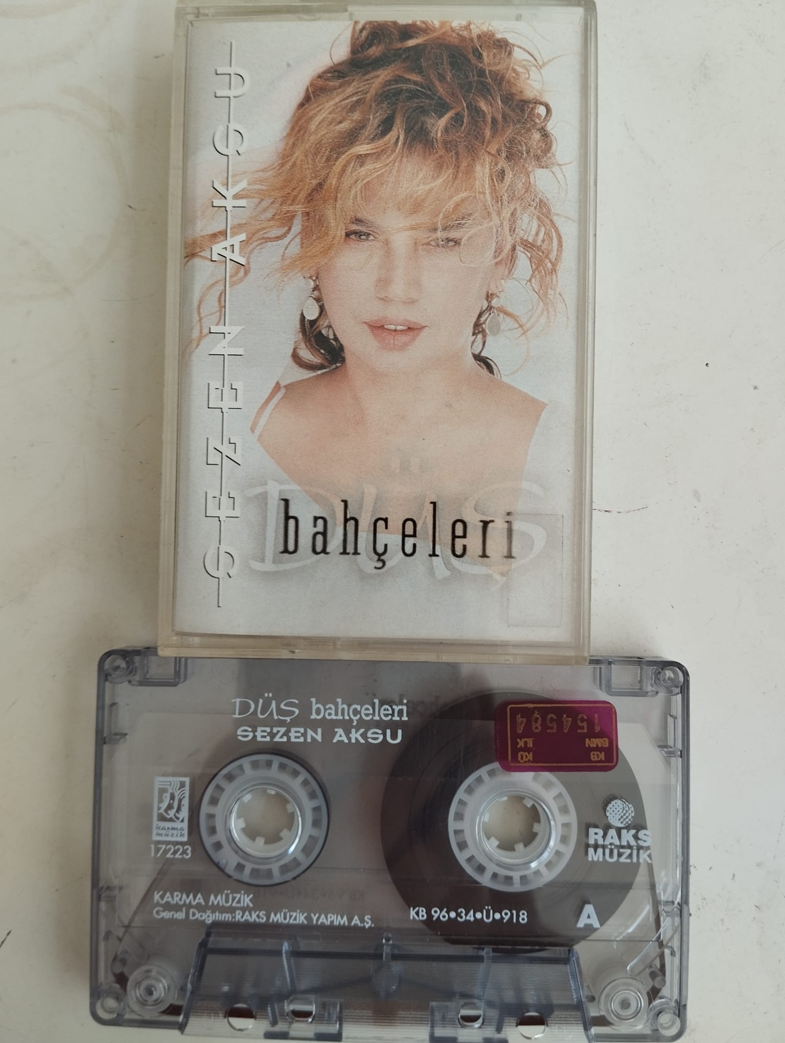 Sezen Aksu – Düş Bahçeleri - 1996 Türkiye Basım 2. El Kaset