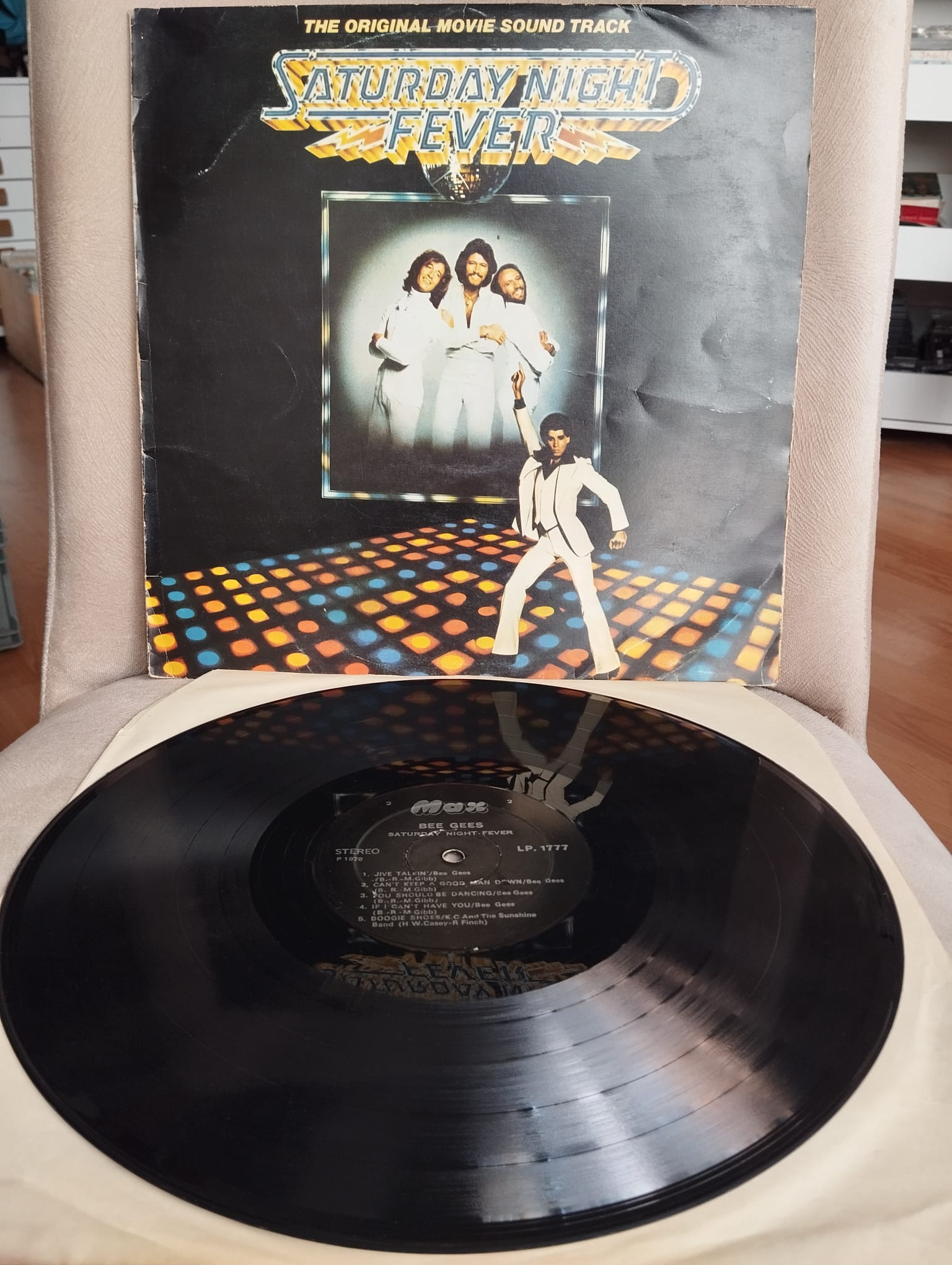 Saturday Night Fever  ( Soundtrack ) - 1978 Türkiye Basım 33 lük Plak - Lp Albüm