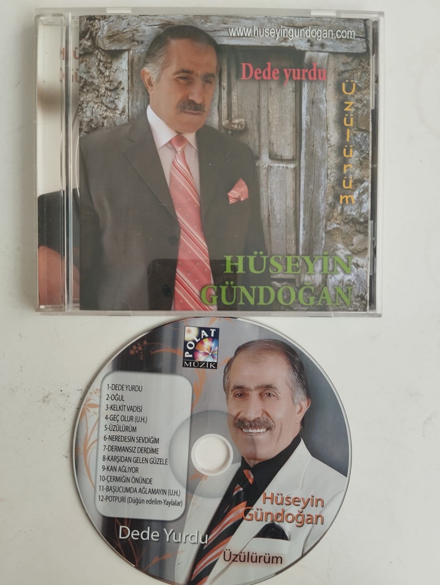 Hüseyin Gündoğan – Dede Yurdu - Türkiye Basım - 2. El CD Albüm