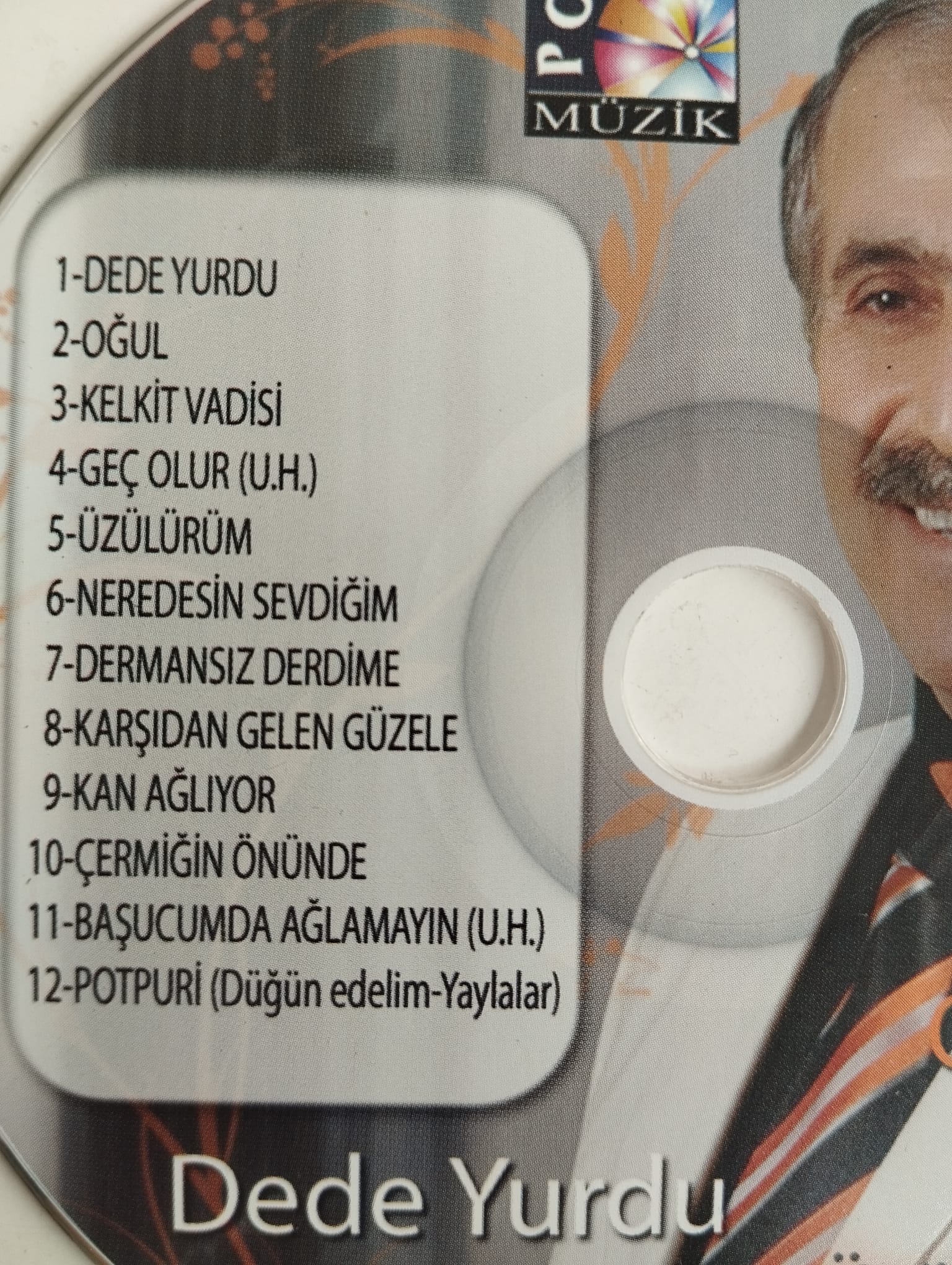 Hüseyin Gündoğan – Dede Yurdu - Türkiye Basım - 2. El CD Albüm