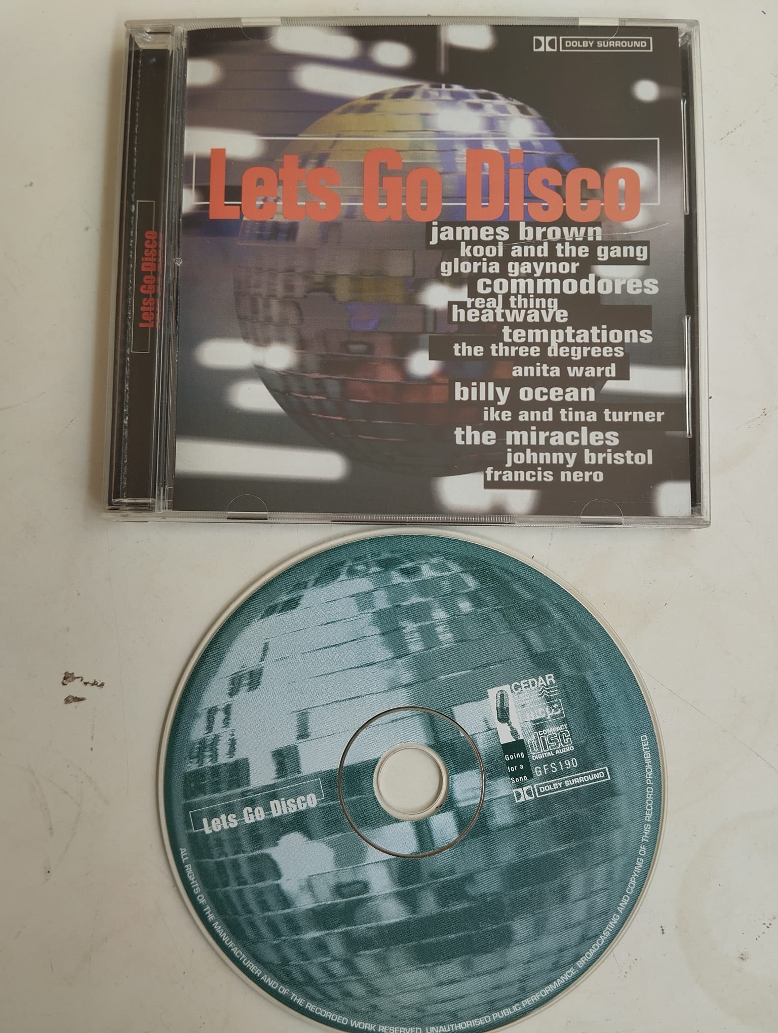 Lets Go Disco -  Avrupa Basım - 2. El CD Albüm