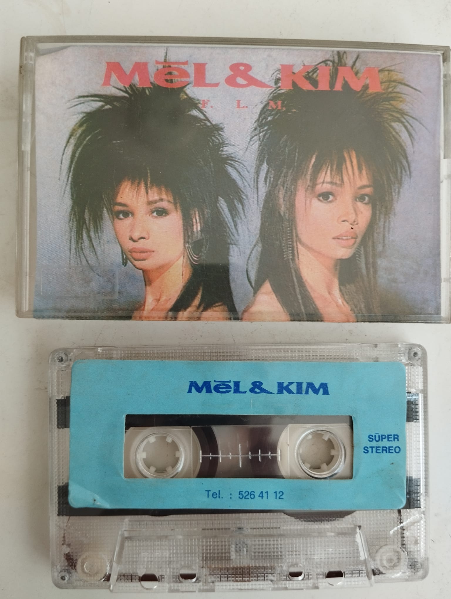 Mel & Kim – F.L.M. - 1987 Türkiye Basım 2. El Kaset (Kağıt Baskı)