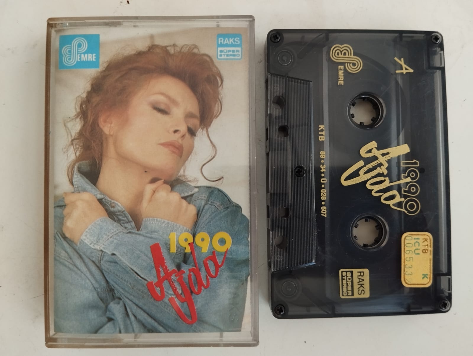 Ajda – Ajda 1990 - 1990 Türkiye Basım 2. El Kaset Albüm