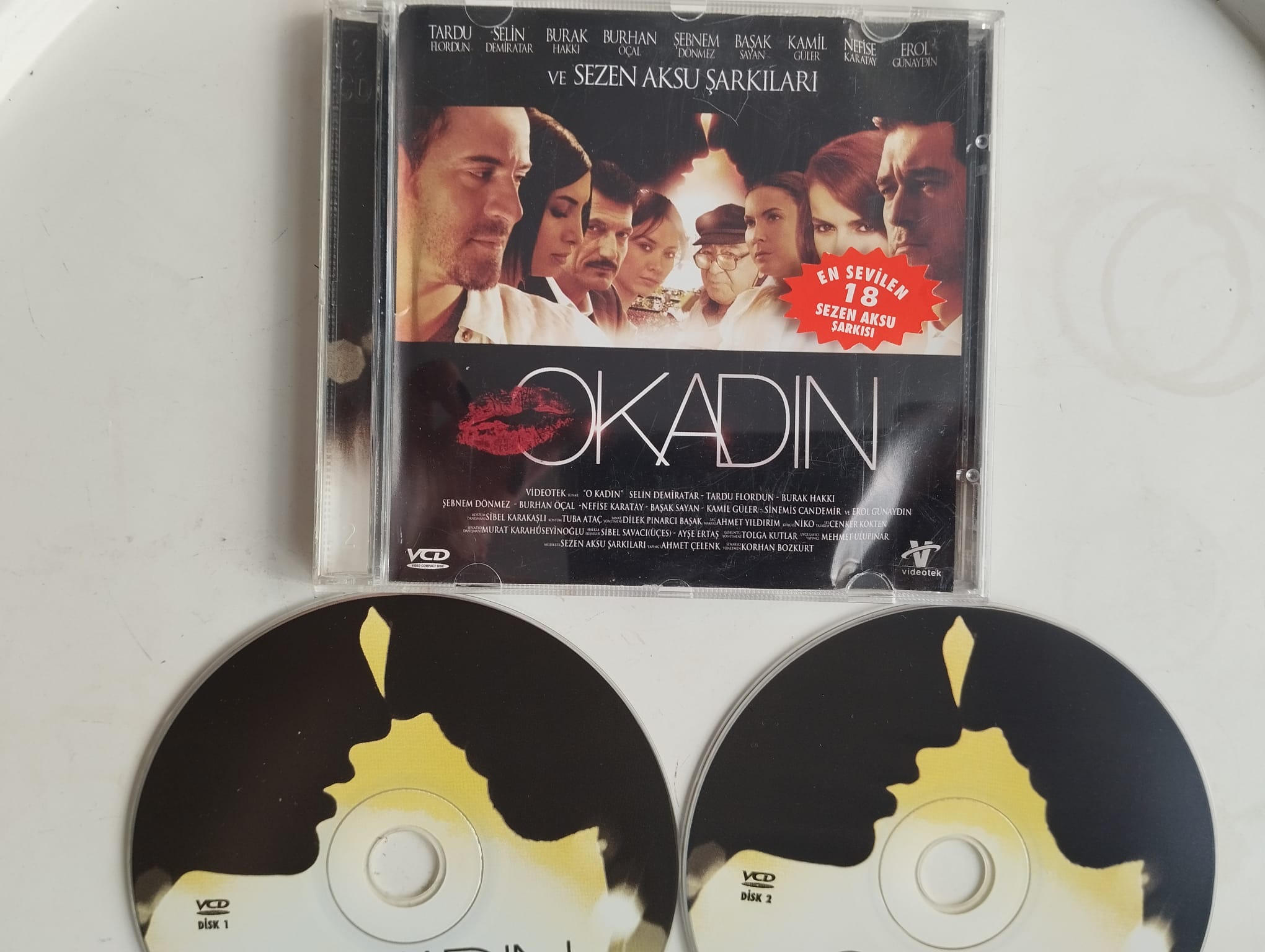 O Kadın ve Sezen Aksu Şarkıları  - 2. El 2xVCD