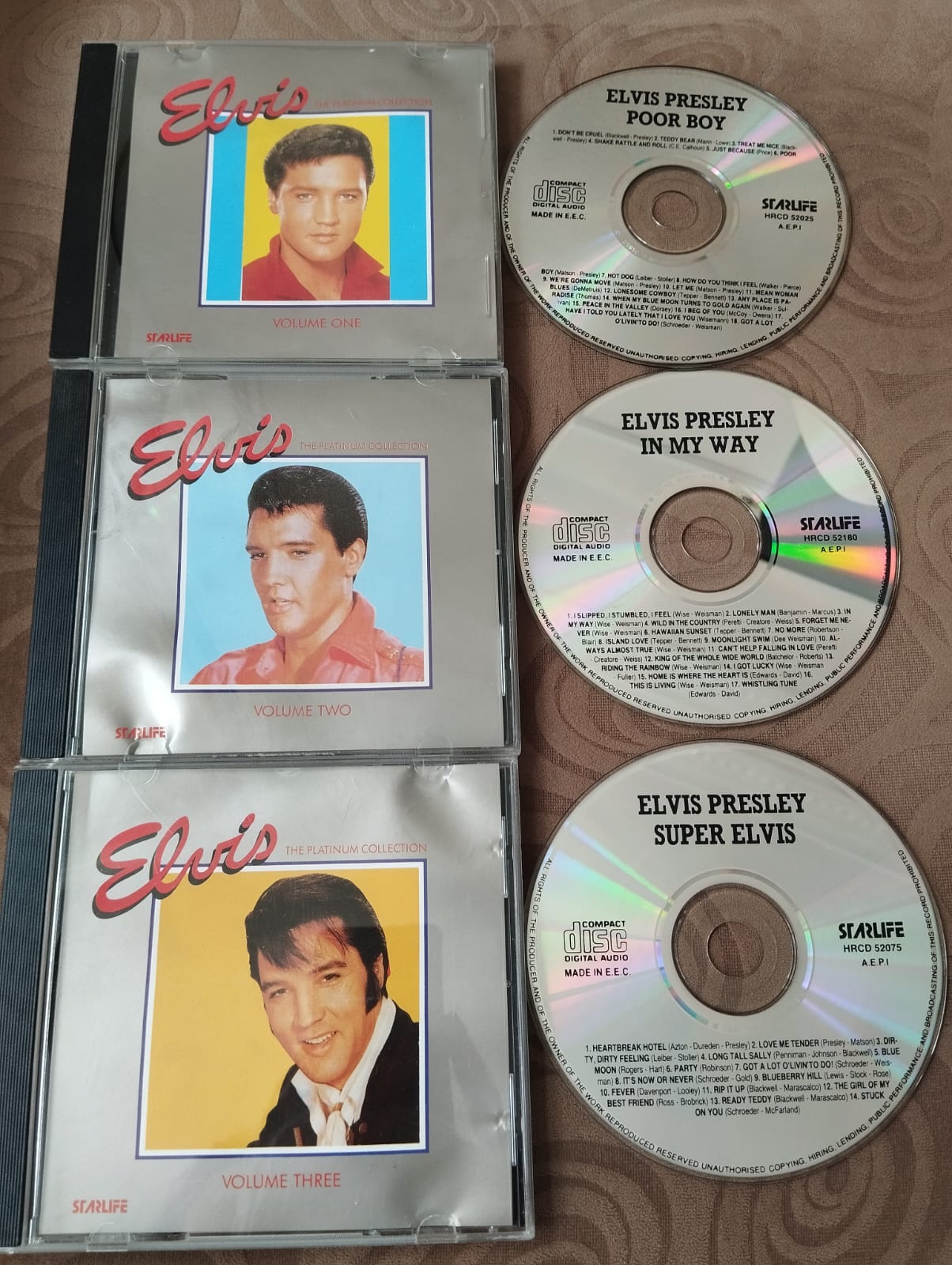 Elvis – The Platinum Collection - 2012 Avrupa Basım 2. El  3XCD Albüm