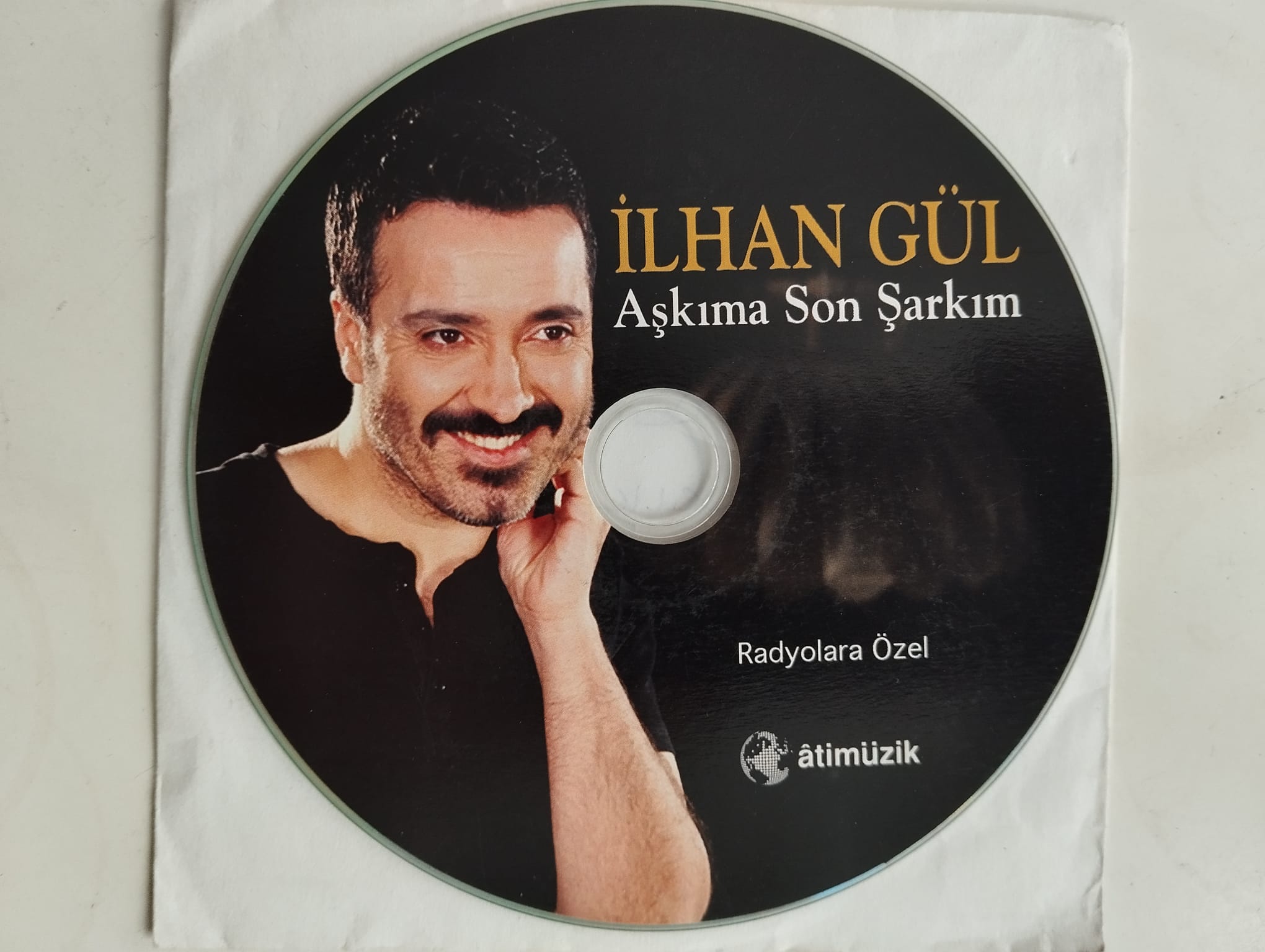 İlhan Gül / Aşkıma Son Şarkım - Türkiye Basım - 2. El CD, Single , Promo