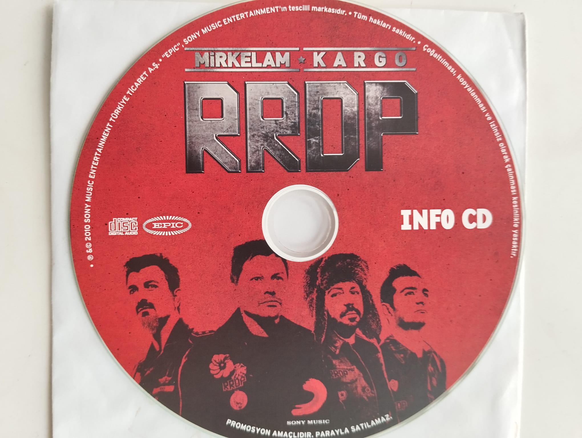 Mirkelam - Kargo / RROP - Türkiye Basım - 2. El CD, Single , Promo