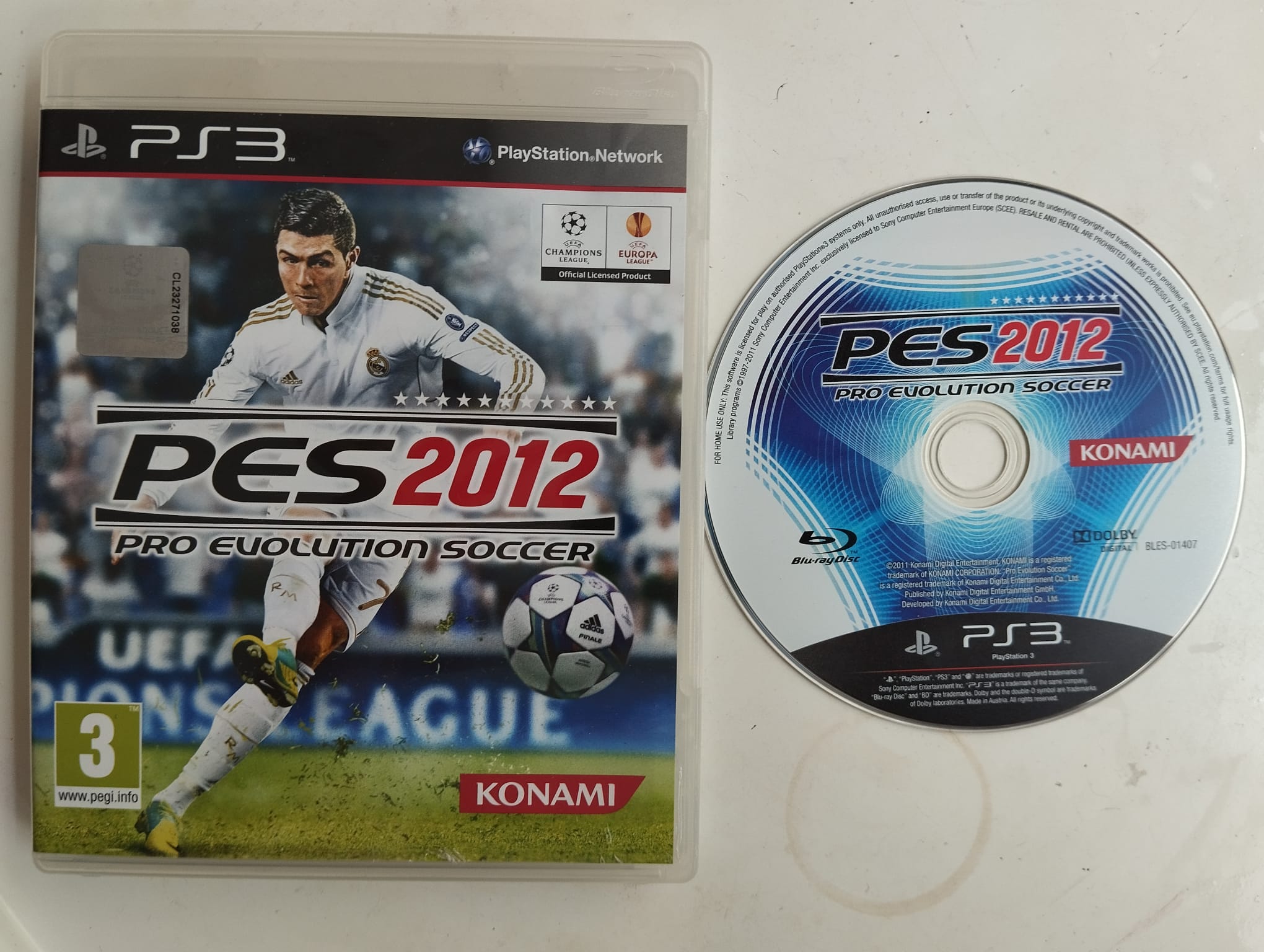 PES 2012 - Pro Evolution Soccer  - 2. El PS3 ( PLAYSTATION 3)  OYUN