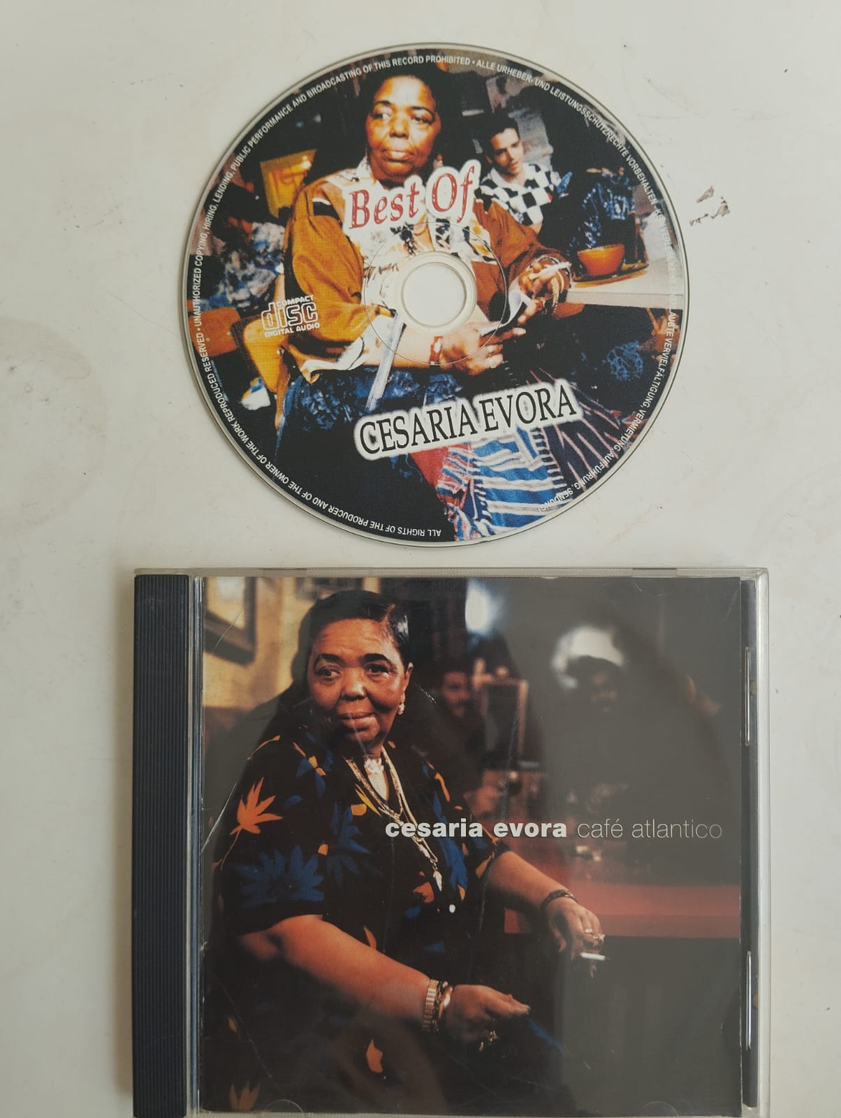 Cesaria Evora ‎– Café Atlantico   - 1999  Amerika  Basım - 2. El CD Albüm